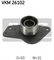 Купить VKM 26102 SKF Ролик приводного ремня, D-наружный: 50 мм, ширина 31 мм