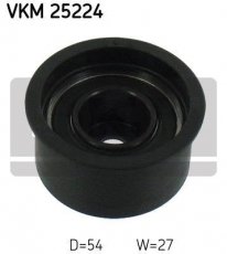 Купити VKM 25224 SKF Ролик приводного ременя Zafira (2.0, 2.0 OPC), D-зовнішній: 54 мм, ширина 27 мм