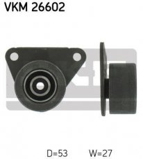 Купить VKM 26602 SKF Ролик приводного ремня XC60 T5 AWD, D-наружный: 53 мм, ширина 27 мм