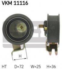 Ролик ГРМ VKM 11116 SKF – ширина 25 мм фото 1