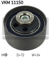 Купити VKM 11150 SKF Ролик ГРМ Ауді А4 (2.5 TDI, 2.5 TDI quattro), ширина 34 мм