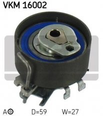 Купить VKM 16002 SKF Ролик ГРМ Логан (1.2, 1.2 16V, 1.2 16V LPG), ширина 27 мм