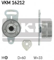 Купить VKM 16212 SKF Ролик ГРМ Espace (2.1 RTDT Quadra, 2.1 TD), ширина 33 мм