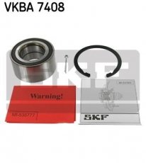 Подшипник ступицы VKBA 7408 SKF – D:80 d:43 W:40 фото 1