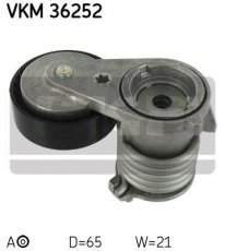 Купити VKM 36252 SKF Ролик приводного ременя Focus (2.5 RS, 2.5 RS 500, 2.5 ST), D-зовнішній: 65 мм, ширина 21 мм