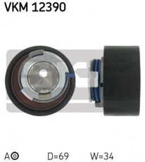 Купить VKM 12390 SKF Ролик ГРМ Дейли (2.3, 3.0), ширина 34 мм