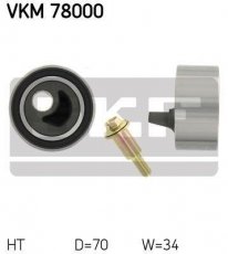 Купить VKM 78000 SKF Ролик ГРМ Импреза (1.6, 1.8, 2.0, 2.2), ширина 34 мм