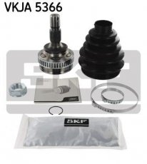 Купити VKJA 5366 SKF ШРУС зовнішній Пежо 207 (1.6 16V RC, 1.6 16V Turbo, 1.6 HDi), шліци:  25 зовн. 34 вн. 48 зубців кільця ABS