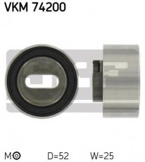 Купить VKM 74200 SKF Ролик ГРМ Мазда 323 (1.3, 1.5, 1.6, 1.8), ширина 25 мм