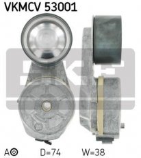 Купити VKMCV 53001 SKF Ролик приводного ременя