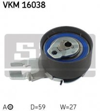 Купить VKM 16038 SKF Ролик ГРМ Вольво С60 (2.0, 2.3, 2.4, 2.5), ширина 27 мм