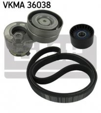 Купить VKMA 36038 SKF Ремень приводной (6 ребер) Мастер 2 1.9 dCi 80