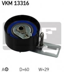 Купити VKM 13316 SKF Ролик ГРМ Сітроен С5 (1.6 HDi 110, 1.6 HDi 115), ширина 29 мм