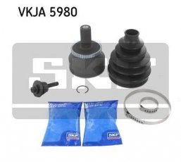 Купить VKJA 5980 SKF ШРУС наружный ХС90 (2.5 T, D5, T6), шлицы:  36 нар. 27 вн. 48 зубцов кольца ABS