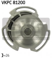 Купить VKPC 81200 SKF Помпа Сирокко 1.3