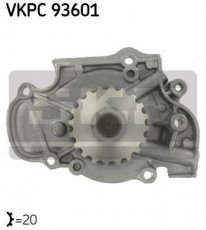 Купити VKPC 93601 SKF Помпа Accord (1.9, 2.0, 2.2, 2.3)