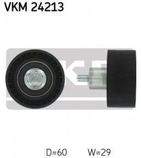 Купить VKM 24213 SKF Ролик приводного ремня Focus (1.8, 2.0), D-наружный: 60 мм, ширина 29 мм