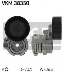 Купити VKM 38350 SKF Ролик приводного ременя, D-зовнішній: 70 мм, ширина 26,5 мм