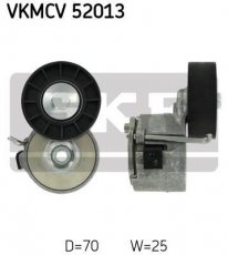 Купити VKMCV 52013 SKF Ролик приводного ременя Iveco, D-зовнішній: 70 мм, ширина 25 мм