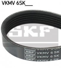 Купити VKMV 6SK1042 SKF Ремінь приводний (6 ребер) Мазда 2 (1.2, 1.4, 1.6)