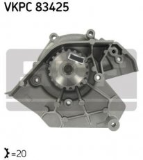 Купить VKPC 83425 SKF Помпа Пежо 605 (2.1 TD 12V, 2.1 Turbo Diesel)