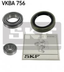 Купить VKBA 756 SKF Подшипник ступицы передний Mercedes 190 W201D:39.9, 59.1 d:31.75 W:13.8, 16