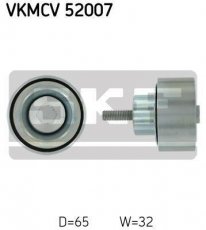 Купить VKMCV 52007 SKF Ролик приводного ремня DAF LF
