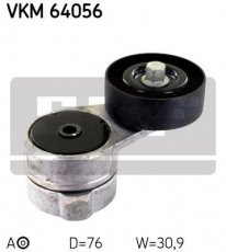 Купити VKM 64056 SKF Ролик приводного ременя, D-зовнішній: 76 мм, ширина 30,9 мм