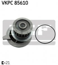 Купити VKPC 85610 SKF Помпа Астра Ф (2.0 GSI 16V, 2.0 i 16V)