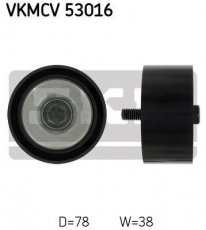 Ролик приводного ременя VKMCV 53016 SKF –  фото 1