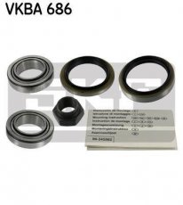 Купить VKBA 686 SKF Подшипник ступицы передний Escort (3, 4)  