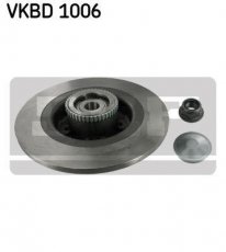 Купити VKBD 1006 SKF Гальмівні диски Megane 1 (1.4, 1.6, 1.8, 1.9, 2.0)