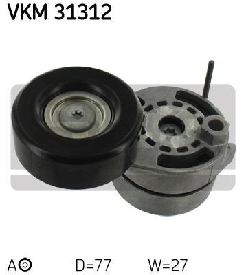 Купить VKM 31312 SKF Ролик приводного ремня Audi A8 (2.8, 3.0, 3.1)