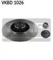 Купить VKBD 1026 SKF Тормозные диски Флюенс (0.0, 1.5, 1.6, 2.0)
