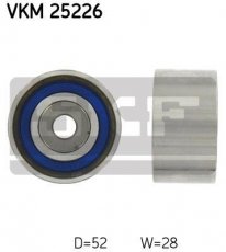 Купить VKM 25226 SKF Ролик приводного ремня Espace 3.0 dCi, D-наружный: 52 мм, ширина 28 мм