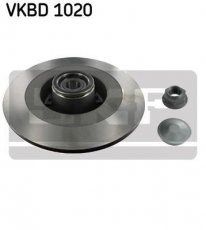 Купить VKBD 1020 SKF Тормозные диски Лагуну 3 (1.5, 2.0, 3.0, 3.5)