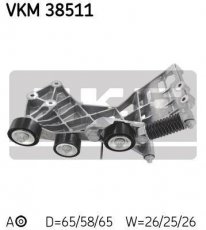 Купить VKM 38511 SKF Ролик приводного ремня