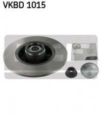 Купить VKBD 1015 SKF Тормозные диски Твинго 2 1.6 RS