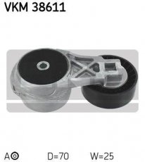 Купити VKM 38611 SKF Ролик приводного ременя Вояджер (3.3, 3.8), D-зовнішній: 70 мм, ширина 25 мм