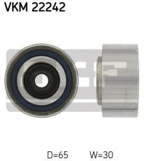 Купить VKM 22242 SKF Ролик приводного ремня, D-наружный: 65 мм, ширина 30 мм