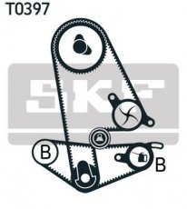 Купити VKMC 93011 SKF Помпа Accord (1.9, 2.0, 2.2, 2.3)