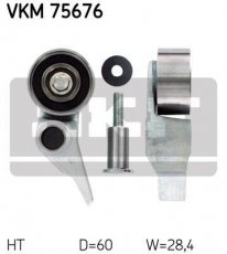 Купить VKM 75676 SKF Ролик ГРМ Pajero Sport (2.5 DI-D, 2.5 DI-D 4WD, 2.5 TD), ширина 28,4 мм