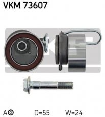 Купить VKM 73607 SKF Ролик ГРМ, ширина 24 мм