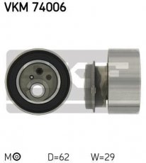 Купить VKM 74006 SKF Ролик ГРМ Mazda 323 (1.8 Astina, 1.8 Protege, 1.9 16V), ширина 29 мм