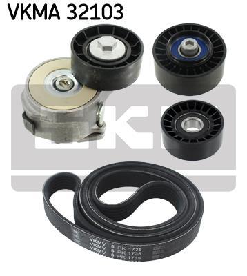 Купити VKMA 32103 SKF Ремінь приводний  Alfa Romeo 159 (1.9 JTDM 16V, 1.9 JTDM 8V)