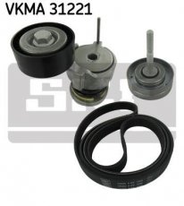 Купить VKMA 31221 SKF Ремень приводной (6 ребер) Fabia 1.2