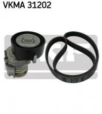 Купить VKMA 31202 SKF Ремень приводной (6 ребер) Polo (1.0, 1.3, 1.4, 1.6)