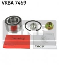 Купити VKBA 7469 SKF Підшипник маточини передній ЦівікD:78 d:43 W:44