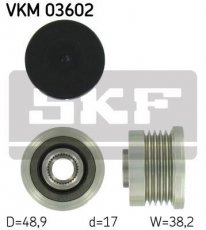 Купить VKM 03602 SKF Шкив генератора Master 2 1.9 dCi 80