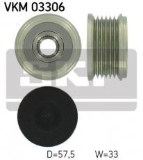 Купити VKM 03306 SKF Шків генератора Citroen C3 Picasso (1.4, 1.6)